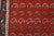 Mahal Runner 3’9” X 10′ Red Wool Vintage Tribal Hand-Knotted Oriental Rug For Sale - Image 9 of 13
