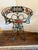 Vintage Art Nouveau Painted Iron Plant Stand For Sale In New York - Image 6 of 8