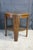 Wood Late 20th Century 2 Hammary Acacia Round Modern Tiered End Tables Nightstands Sunburst Top Pair For Sale - Image 7 of 18