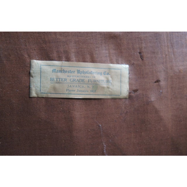 Late 19th Century Antique Hepplewhite Mahogany Needlepoint Hoop Back Dining Chair For Sale - Image 11 of 12