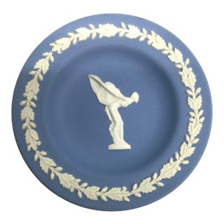 Vintage Rolls Royce Wedgwood "Spirit of Ecstacy" Wall Tray For Sale