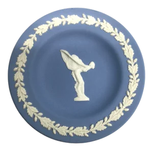 Vintage Rolls Royce Wedgwood "Spirit of Ecstacy" Wall Tray