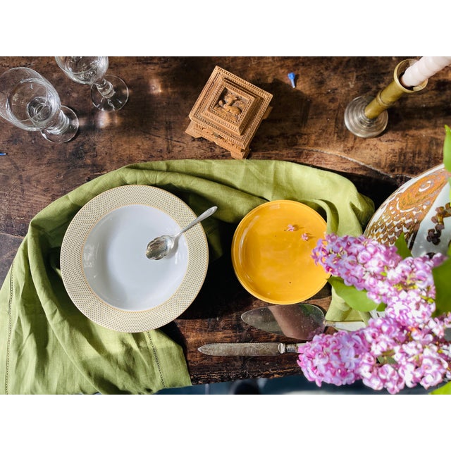 1950s Interplay by Iroquois Plates - Set of 6 For Sale In Chicago - Image 6 of 12