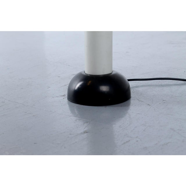 White Drive Table Lamp by Adalberto Dal Lago for Bieffeplast, 1970s For Sale - Image 9 of 11