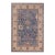 Rustic Kazak Southwestern Light Blue/Beige Wool Rug - 3'10''x6'0'' For Sale