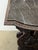 1920's Highly Carved Side Table W/Marble Top For Sale In Los Angeles - Image 6 of 6