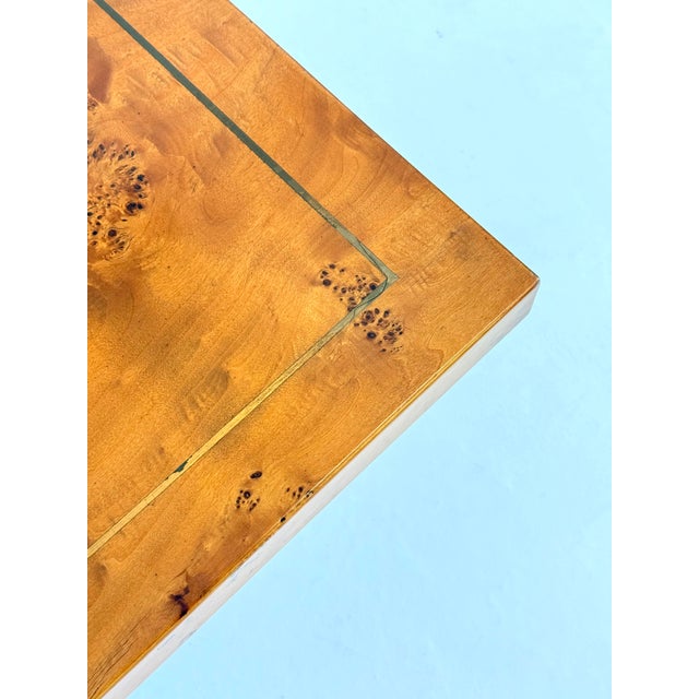 Vintage Coffee Table in Burl Wood by Smania, 1960s For Sale - Image 13 of 14