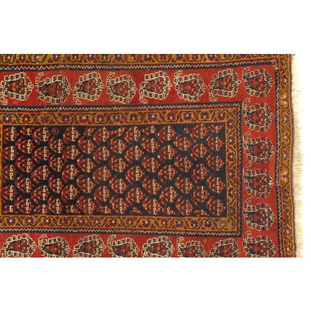 Traditional Early 20th Century Antique Hamadan Rug - 3′3″ × 5′ For Sale - Image 3 of 5