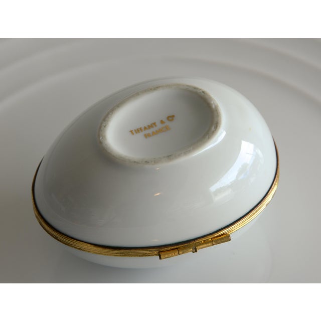 Porcelain Tiffany & Co Ladybug Trinket Egg/Box, Made in France 1960's For Sale In Salt Lake City - Image 6 of 6
