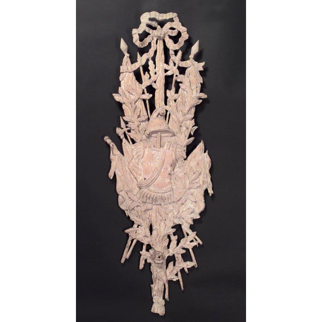 French Louis Xv Style Carved Wall Plaque Chairish