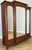 Wardrobe Antique French Style Three Door Inlaid Burr Mirrored Armoire Lot 6163 For Sale - Image 14 of 14
