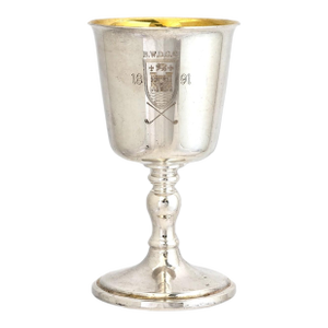 1891 English Golf Trophy Goblet
