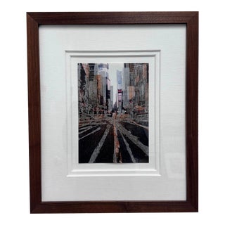 Gottfried Salzmann Broadway Photo Etching Edition 27of 50 For Sale