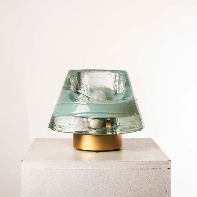 Murano Glass and Bronze Table Lamp by Renato Toso and Roberto Pamio, 1970s For Sale - Image 17 of 18