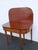 1940s Mahogany Inlay Console Card Dinette Dining Extension Table 6082 For Sale - Image 5 of 17