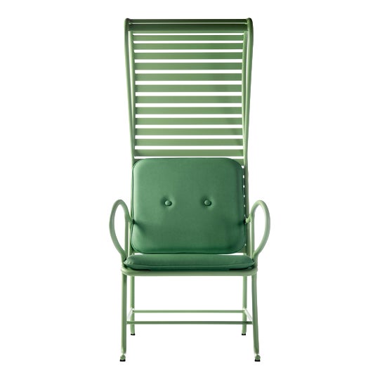 Green Gardenias Armchair with Pergola by Jaime Hayon for BD Barcelona For Sale