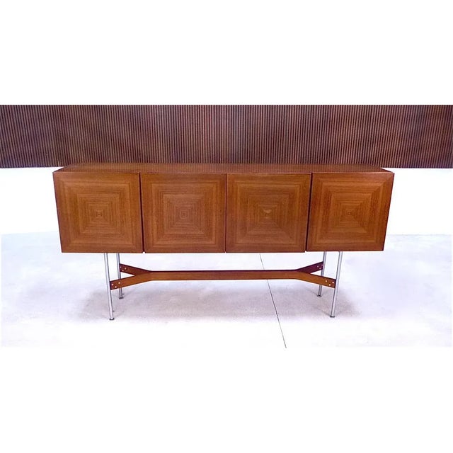 This high-quality highboard was designed by the German furniture designer Rudolf Bernd Glatzel for Fristho Franeker in the...