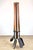 Mid-Century Modern Mid Century Modern Walnut & Wrought Iron Fireplace Tool Set by Seymour For Sale - Image 3 of 10
