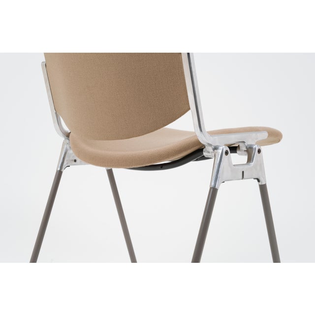 DSC 106 Stacking Office Chairs by Giancarlo Piretti for Anomima Castelli, 1965, Set of 4 For Sale - Image 11 of 18