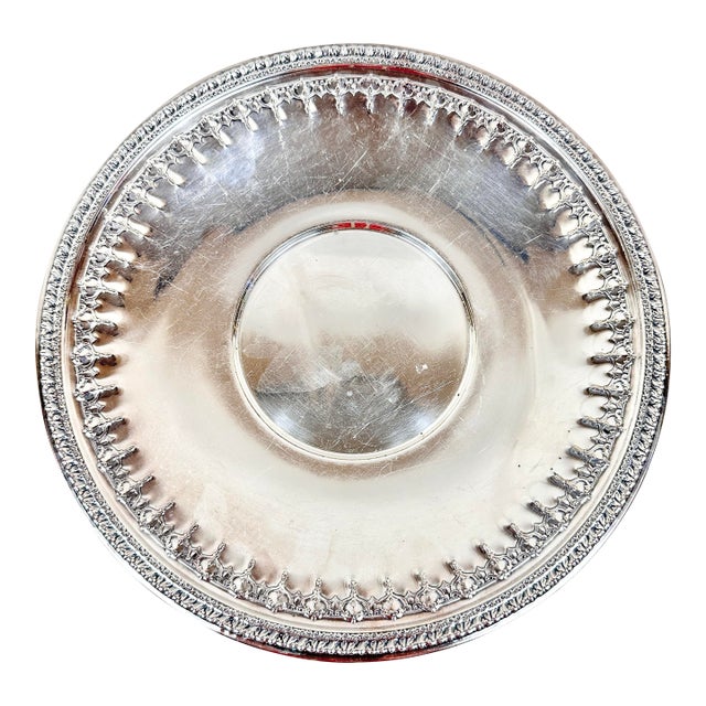 Vintage Reed and Barton Silver Serving Dish For Sale