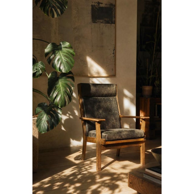 Mid-Century Modern Danish Model GE-181-A Armchair by Hans J. Wegner for Getama, 1950s For Sale - Image 16 of 18