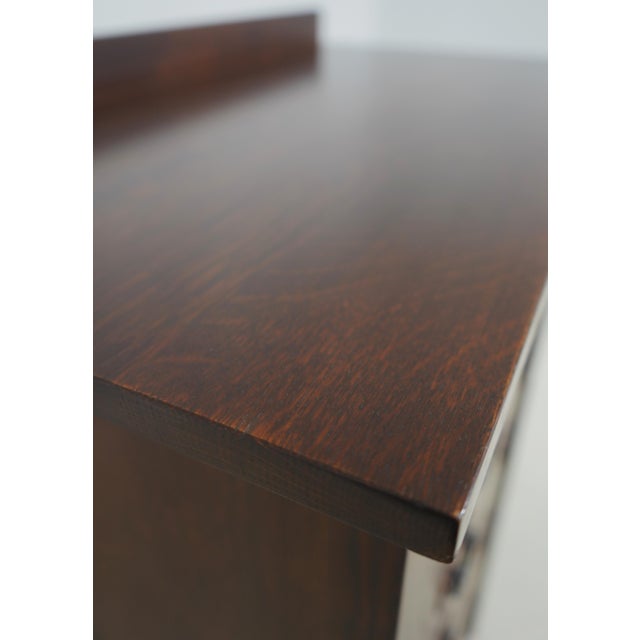 Brown Stickley Mission Oak Arts & Crafts High Chest For Sale - Image 8 of 15