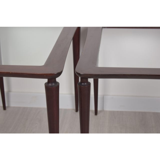 Foldaway Tables, Italy, 1950s, Set of 3 For Sale - Image 14 of 15