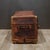 Brown 19th C. Geo. B. Bains & Sons Leather Dome-Top Travel Trunk c.1885 For Sale - Image 8 of 18
