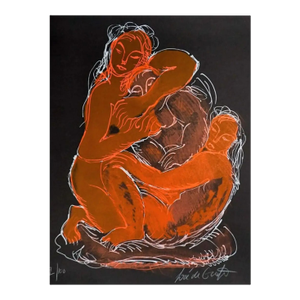 Jose De Creeft Figural Nude Lithograph