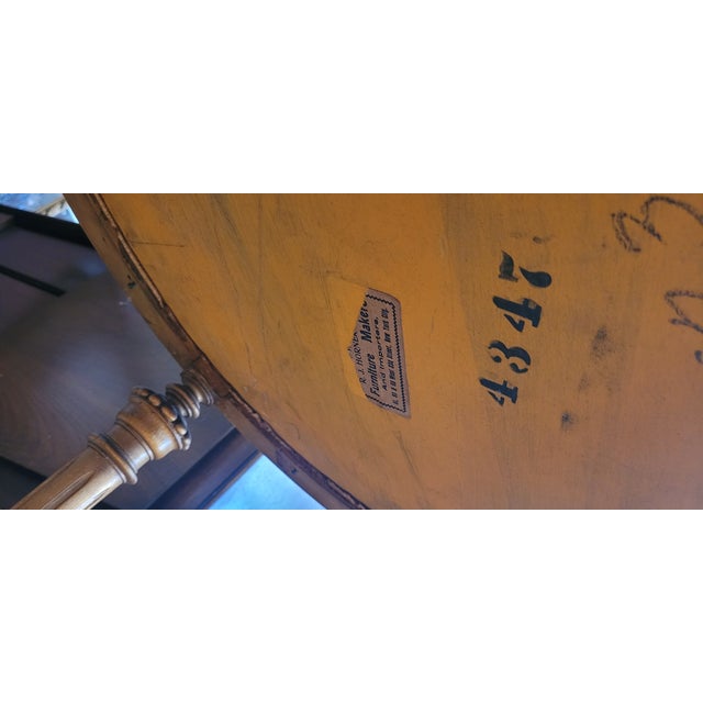 1910s 1910s Louis XVI Style Vitrine Table Signed R J. Horner For Sale - Image 5 of 12