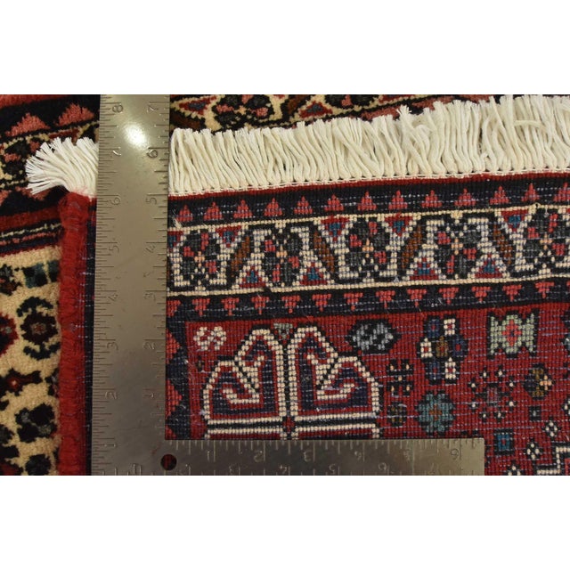 Abadeh Rug 2’3” X 3’5” Ivory Wool Vintage Tribal Hand-Knotted Carpet For Sale - Image 9 of 9