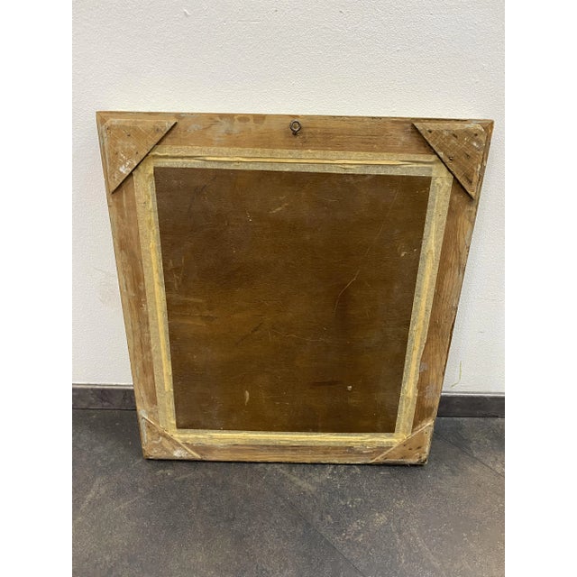 Roberto Gherardi, Aux fourneaux, 1980, Oil on Wood, Framed For Sale - Image 6 of 7