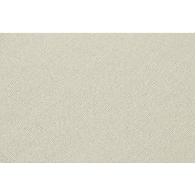 Rug & Kilim’s Modern Textural Rug in White Tones - 11x17 For Sale In New York - Image 6 of 8
