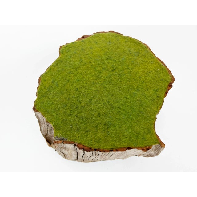 Vintage Natural Edge Hand Made Wooden Box For Sale - Image 10 of 11