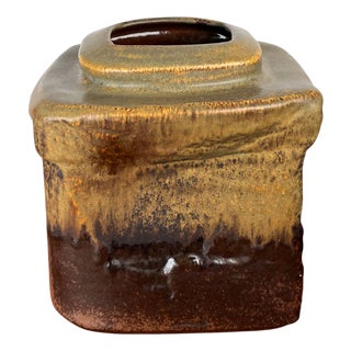 Large Mid-Century Modern West German Pottery WGP Vase from Steuler, 1960s For Sale