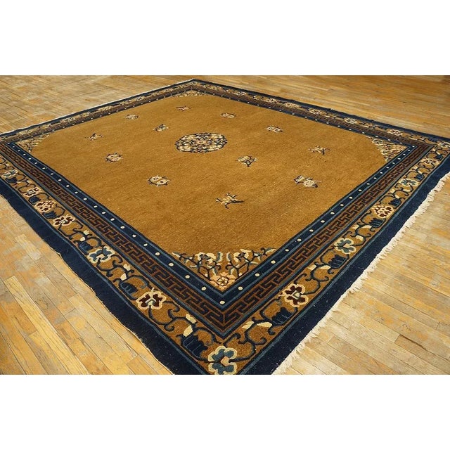 Antique Chinese Peking Rug For Sale - Image 10 of 12