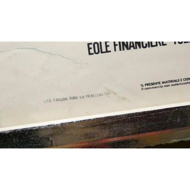 Original First Edition Anime Jeeg Robot Poster by Mario Piovano for Studio Paradiso, Italy, 1979 For Sale - Image 12 of 13