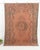 Vintage Turkish Hand-Knotted vintage rug is a semi-antique vintage Area rug.'70s Eastern region of Turkey's unique rug is...