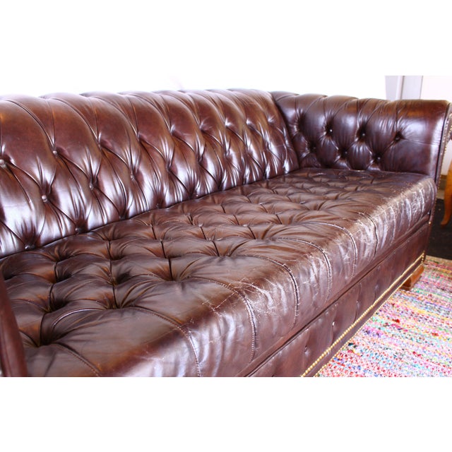 Vintage Schafer Bros Chesterfield Sofa Chairish