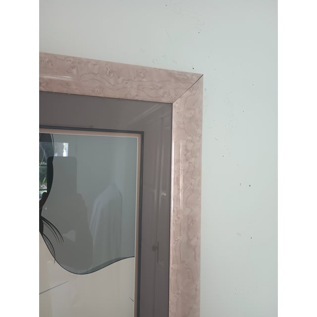 1980s Vintage Patrick Nagel Serigraph, Framed For Sale - Image 9 of 12