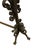 Large French Wrought Iron Fire Dogs, Set of 2 For Sale - Image 6 of 18