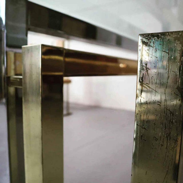 Italian Dining Room Table & Chairs by Renato Zevi, 1970s, Set of 7 For Sale - Image 13 of 14