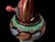 Vintage Hand Painted Pierced Copper Urn For Sale In Los Angeles - Image 6 of 10