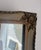 Victorian 1970s Art Deco Ornate Carved Wood Mirror For Sale - Image 3 of 11