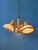 Mid-Century Wooden Pendant Lamp with Three Acrylic Glass Shades from Steinhauer For Sale - Image 6 of 11