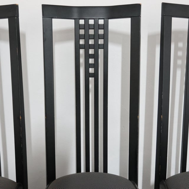 Modern Wooden Throne Chairs by Giorgetti Tris, 1970s, Set of 3 For Sale - Image 13 of 18