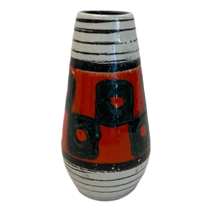 Small West Germany Ceramic Vase, Vintage Mid-Century Art Pottery