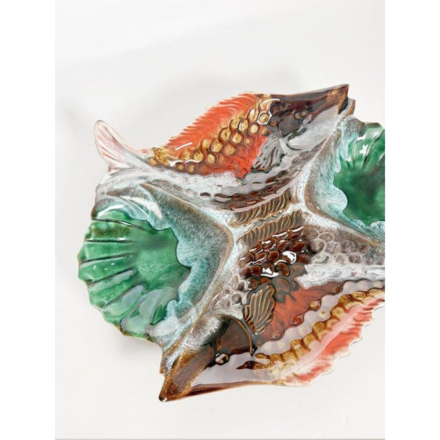 Vallauris Ceramic Serving Platter, France, 1960s For Sale - Image 6 of 12
