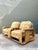 Late 20th Century Vintage Bielecky Brothers Bent Rattan Lounge Chairs - A Pair For Sale - Image 5 of 12