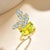 Nina Zhou Jewelry Nina Zhou 13.5ctw Aquamarine & Diamond Butterfly on Lemon Quartz Cocktail Ring (All Sizes Available) For Sale - Image 4 of 7